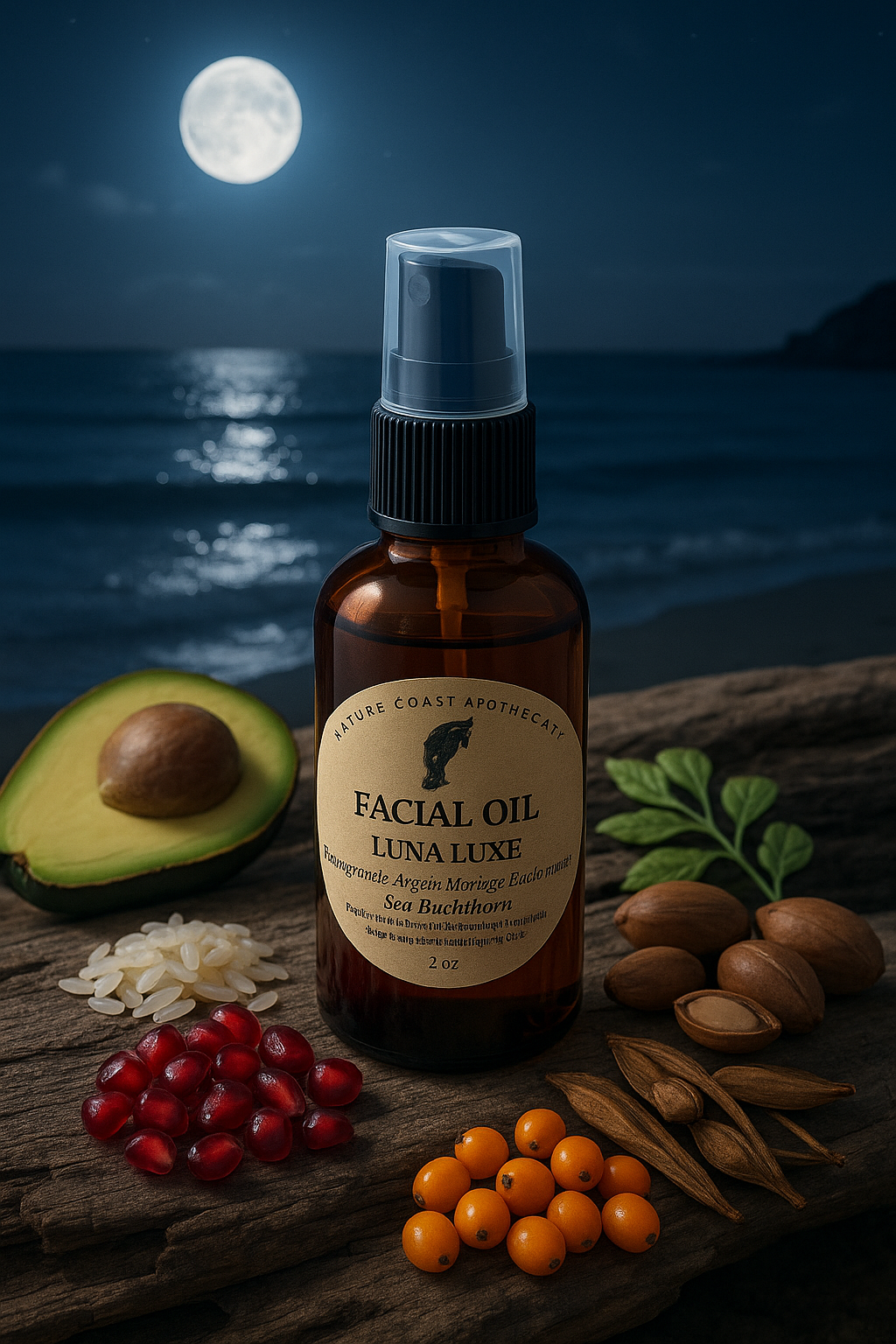 Luna Luxe Botanical Facial Oil