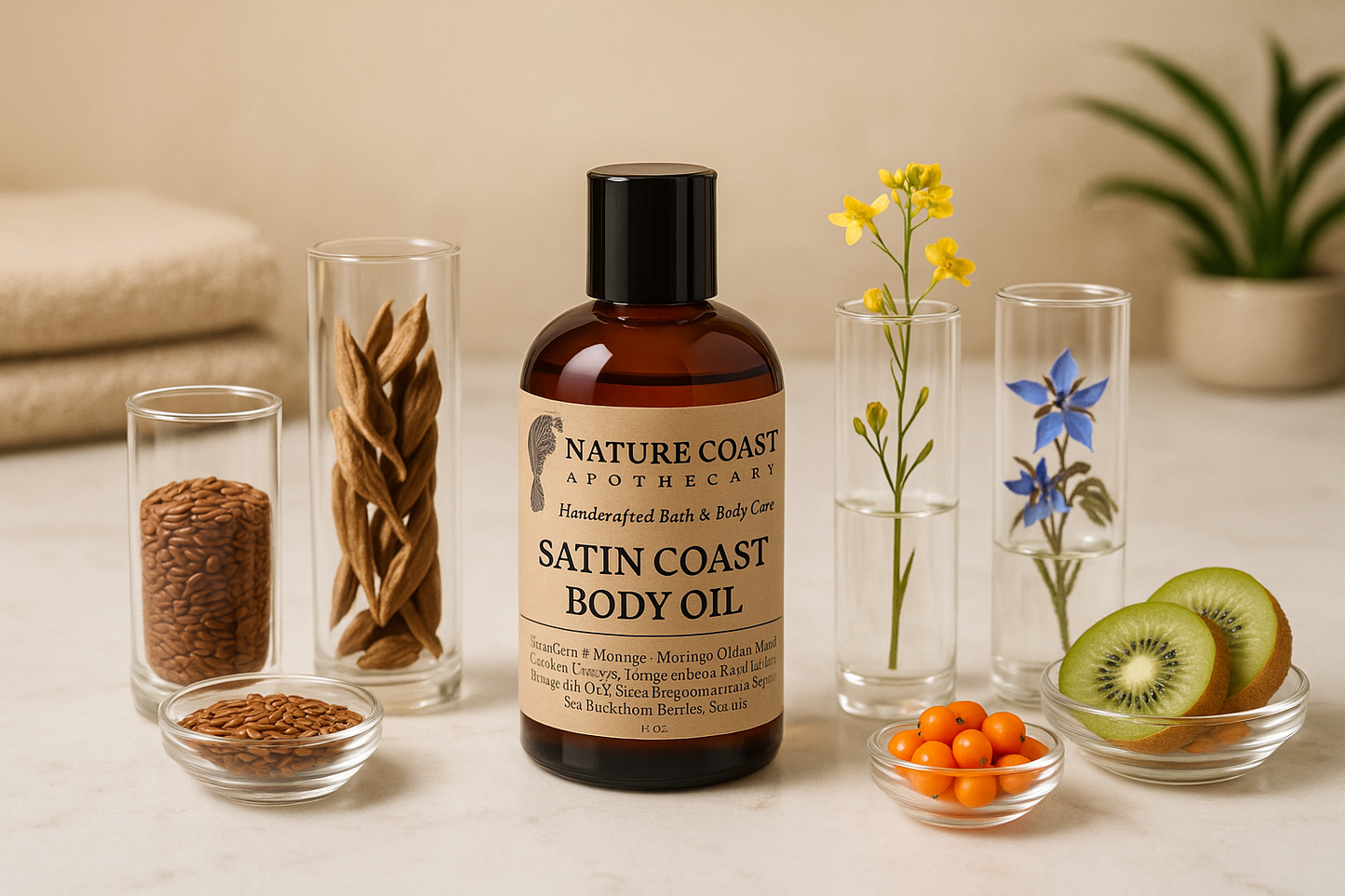Satin Coast Artisan Body Oil